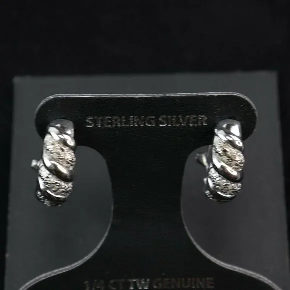 Victoria Townsend Diamond San Marco Hoop Earrings